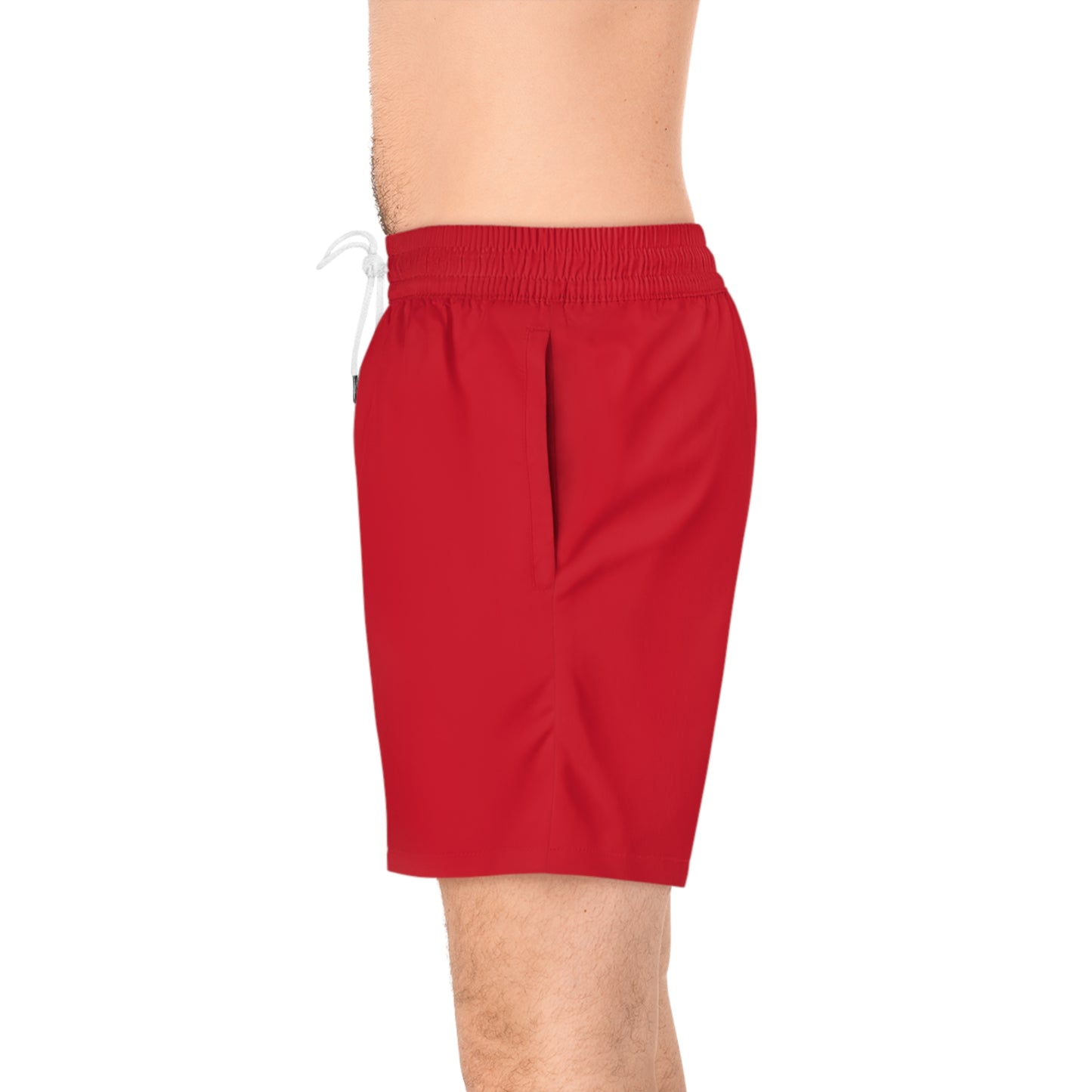 Men's Love is the Answer Mid-Length Swim Shorts (AOP)