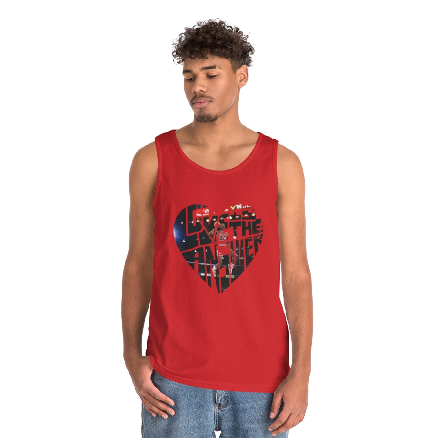 MJ Love is the Answer Heavy Cotton Tank Top
