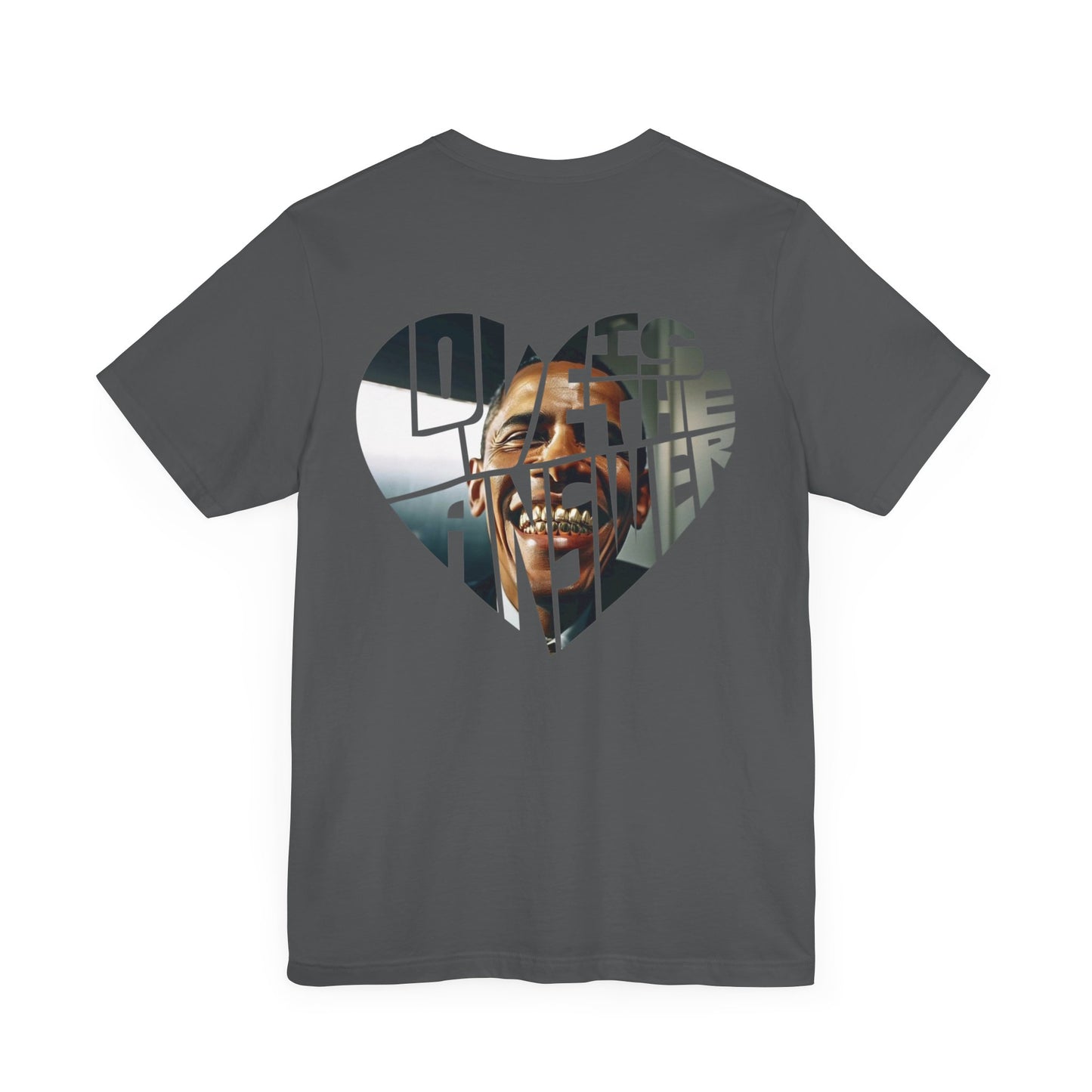 Obama Grill Love Unisex Jersey Short Sleeve Tee