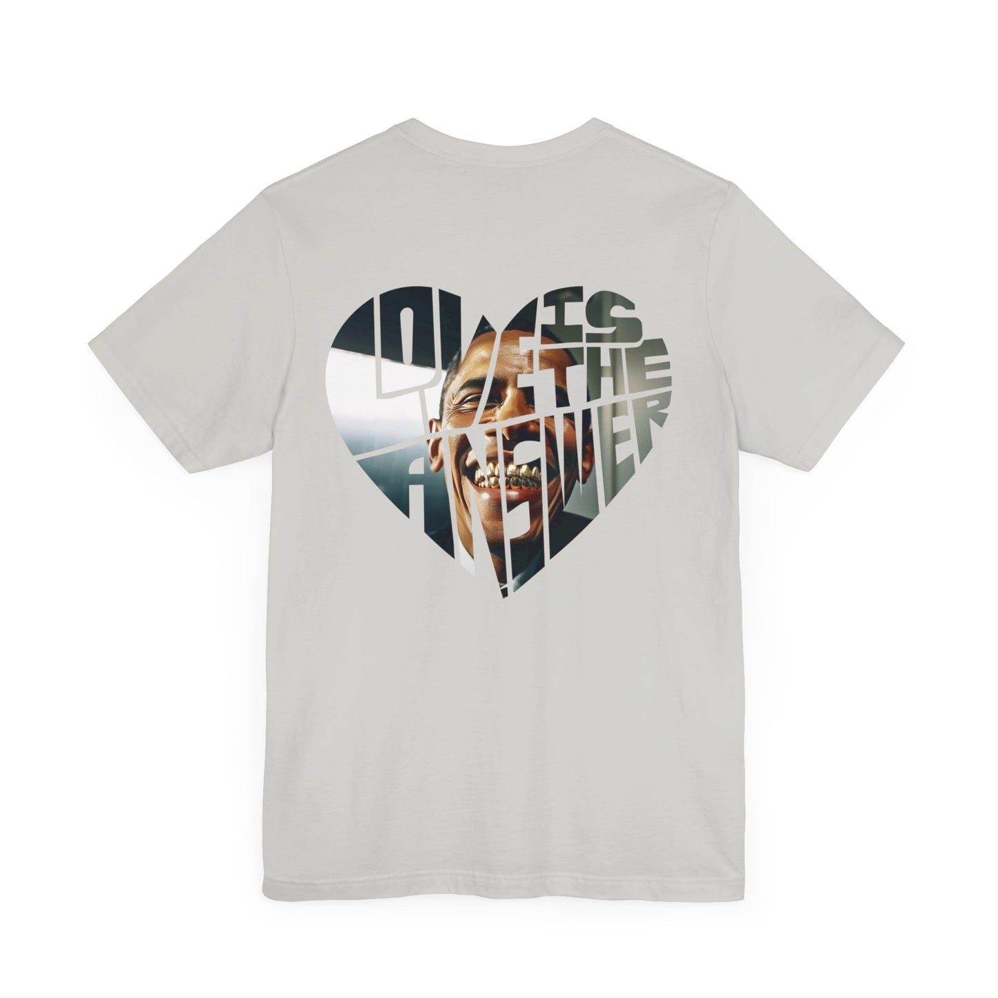 Obama Grill Love Unisex Jersey Short Sleeve Tee