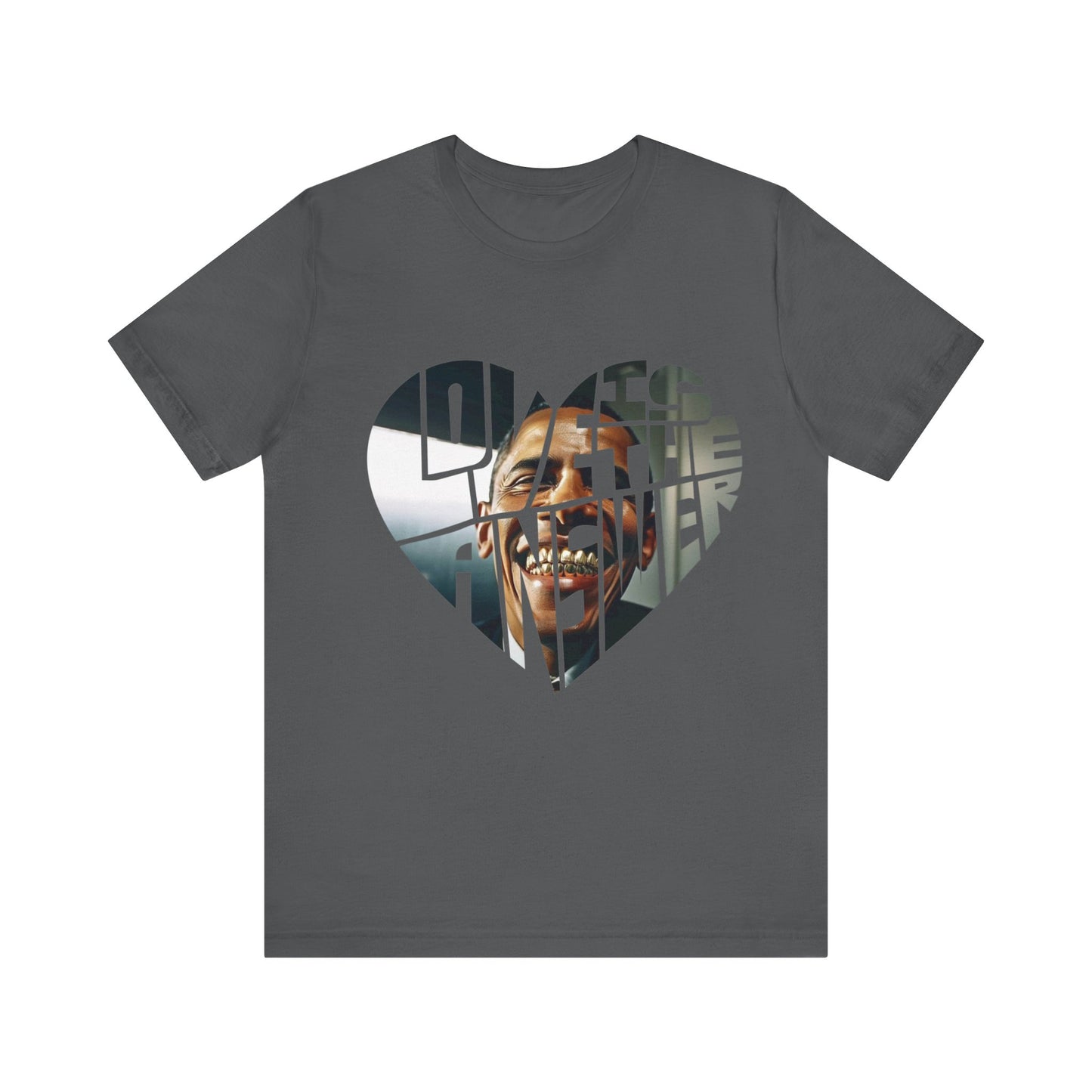 Obama Grill Love Unisex Jersey Short Sleeve Tee