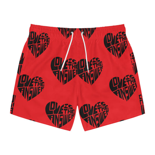 Love Apparel Swim Trunks (AOP)