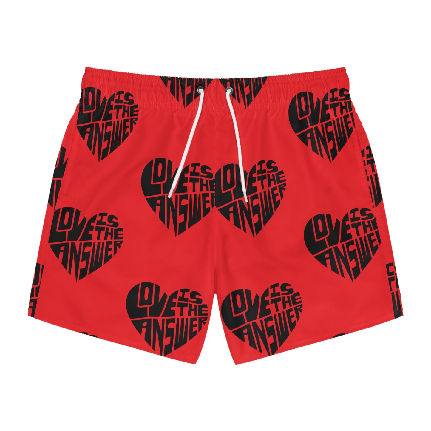 Love Apparel Swim Trunks (AOP)