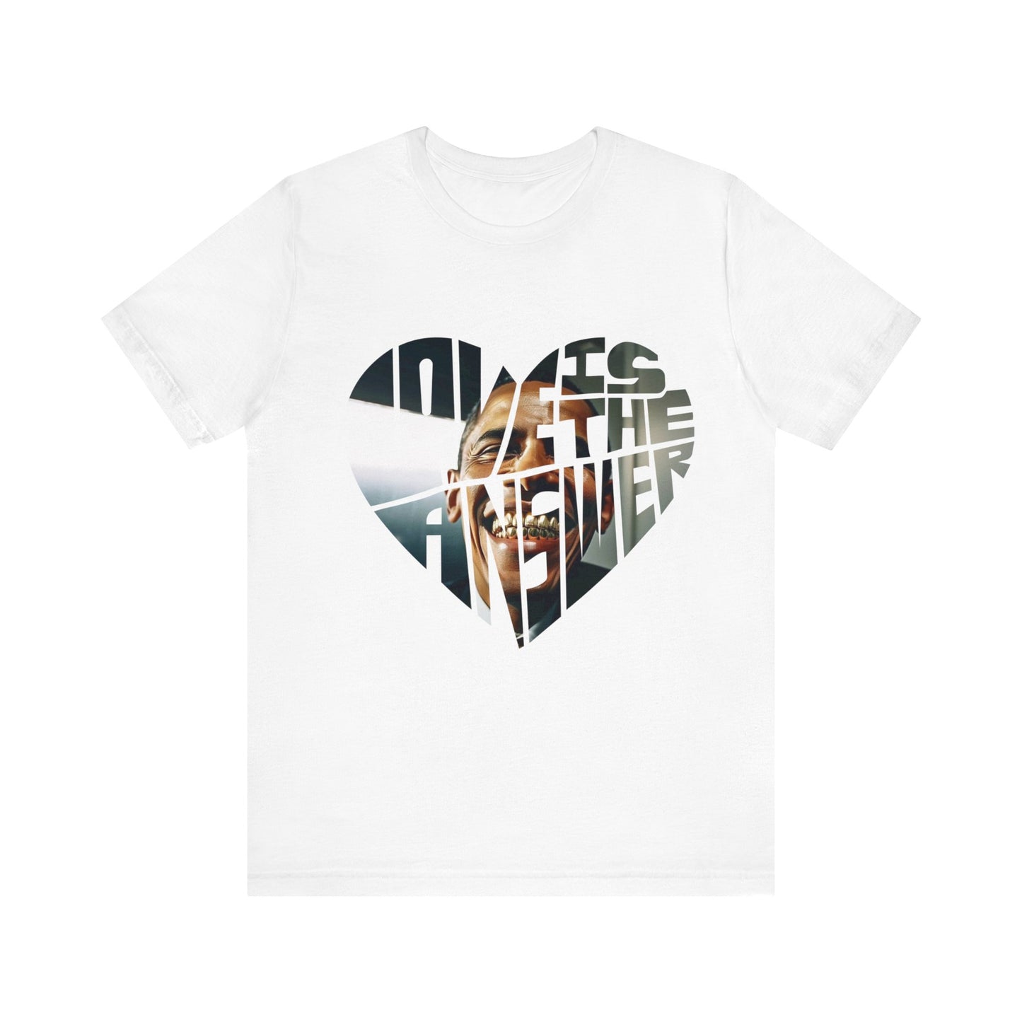 Obama Grill Love Unisex Jersey Short Sleeve Tee