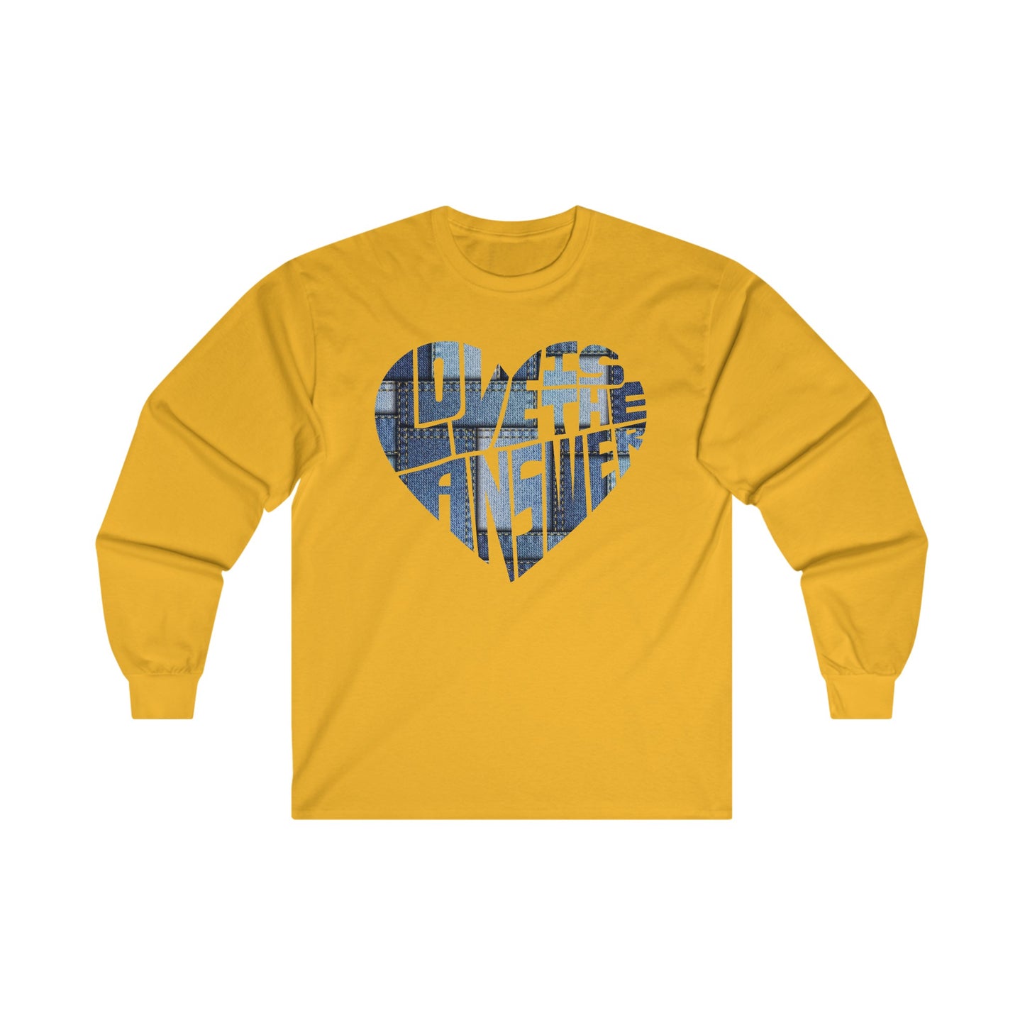Love Denim Unisex Ultra Cotton Long Sleeve Tee