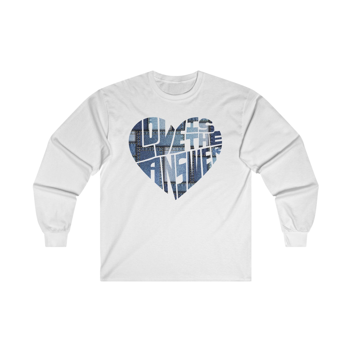 Love Denim Unisex Ultra Cotton Long Sleeve Tee