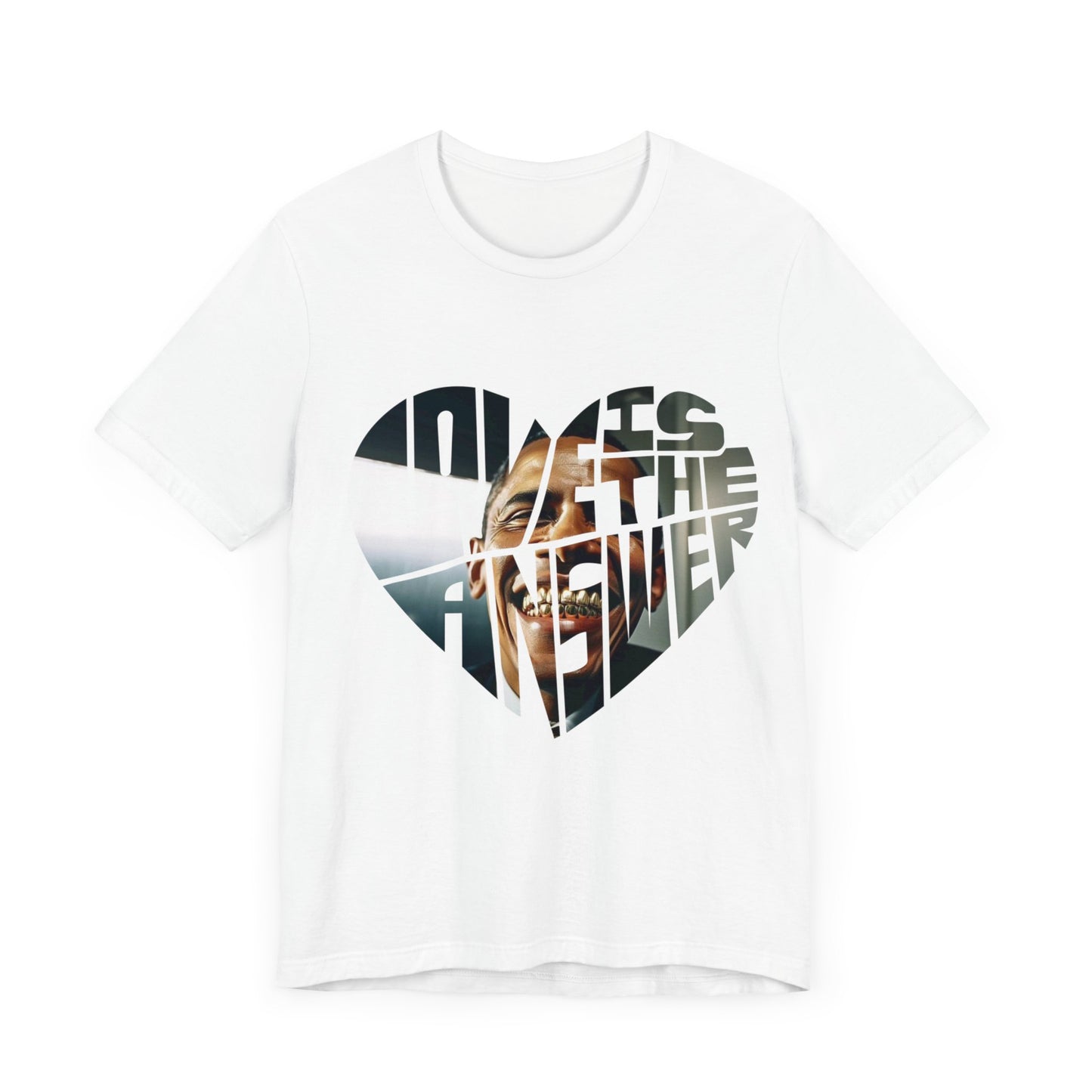 Obama Grill Love Unisex Jersey Short Sleeve Tee