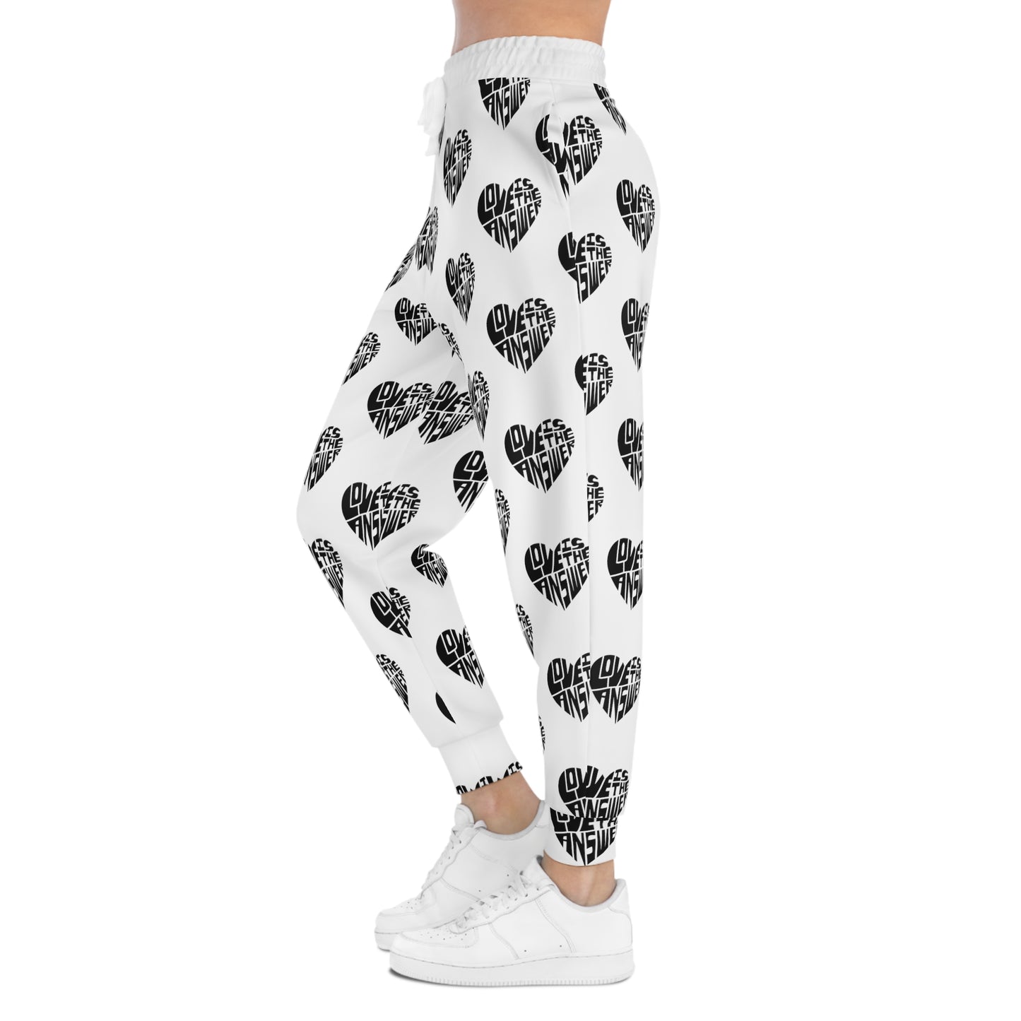 Love Apparel Athletic Joggers (AOP)