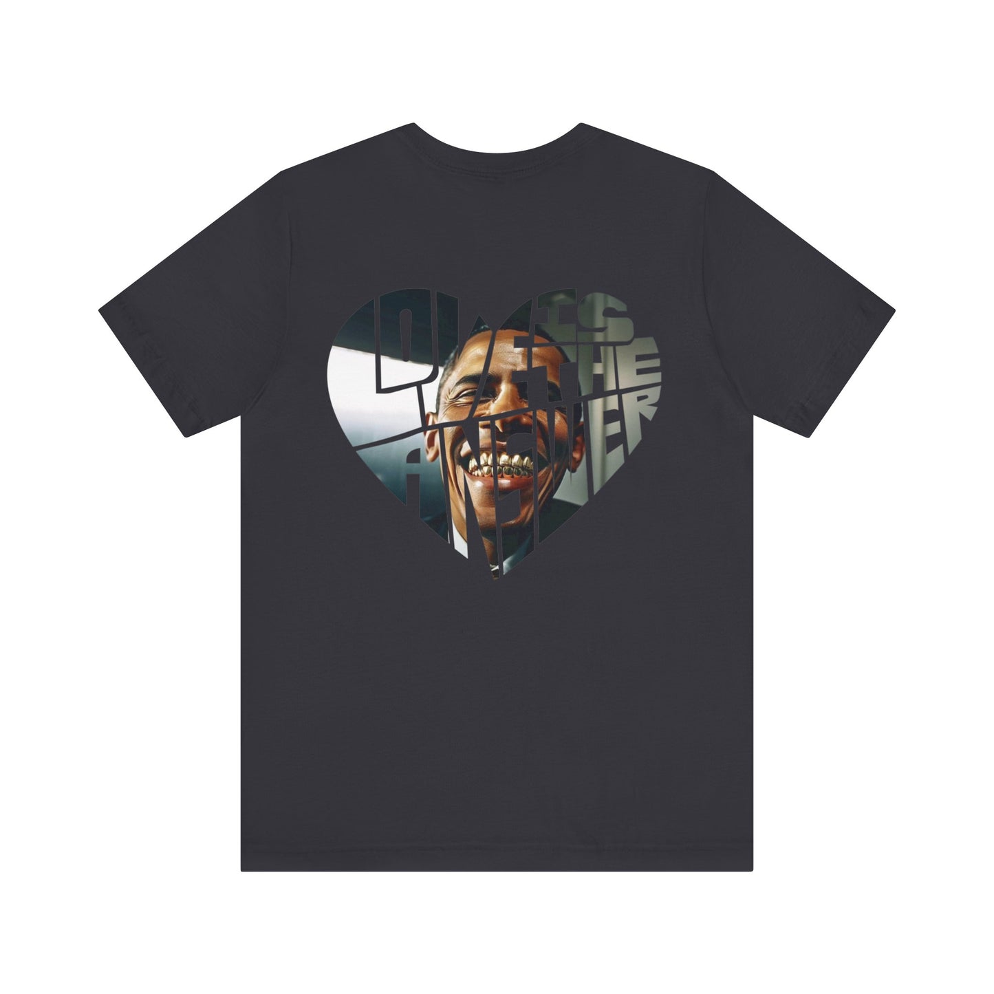 Obama Grill Love Unisex Jersey Short Sleeve Tee