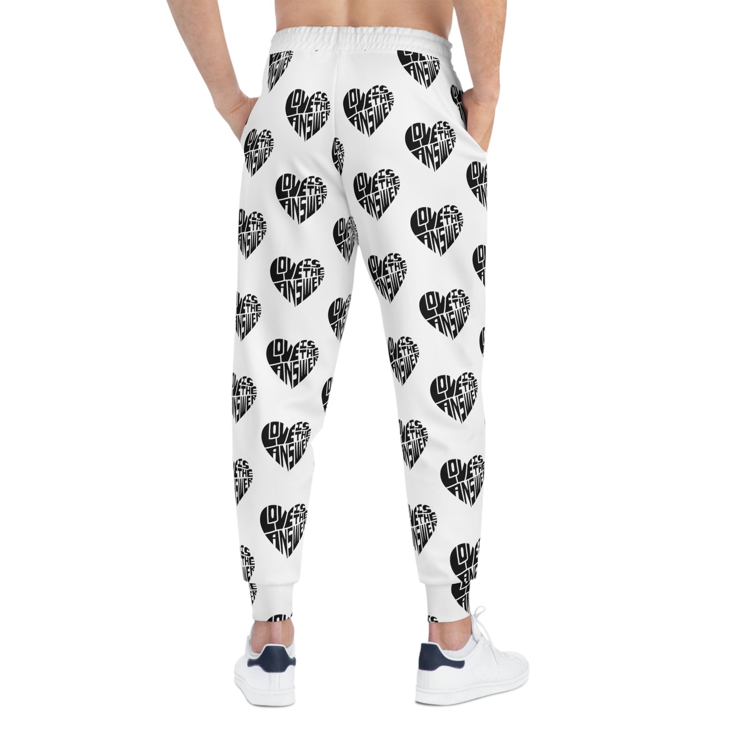 Love Apparel Athletic Joggers (AOP)