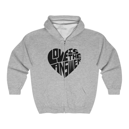 Love Apparel Unisex Heavy Blend™ Full Zip Hooded Sweatshirt