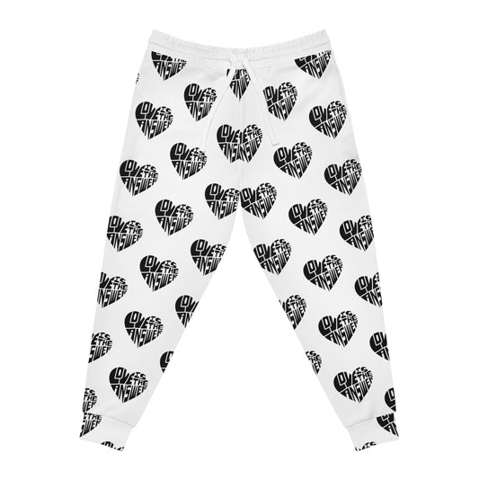 Love Apparel Athletic Joggers (AOP)