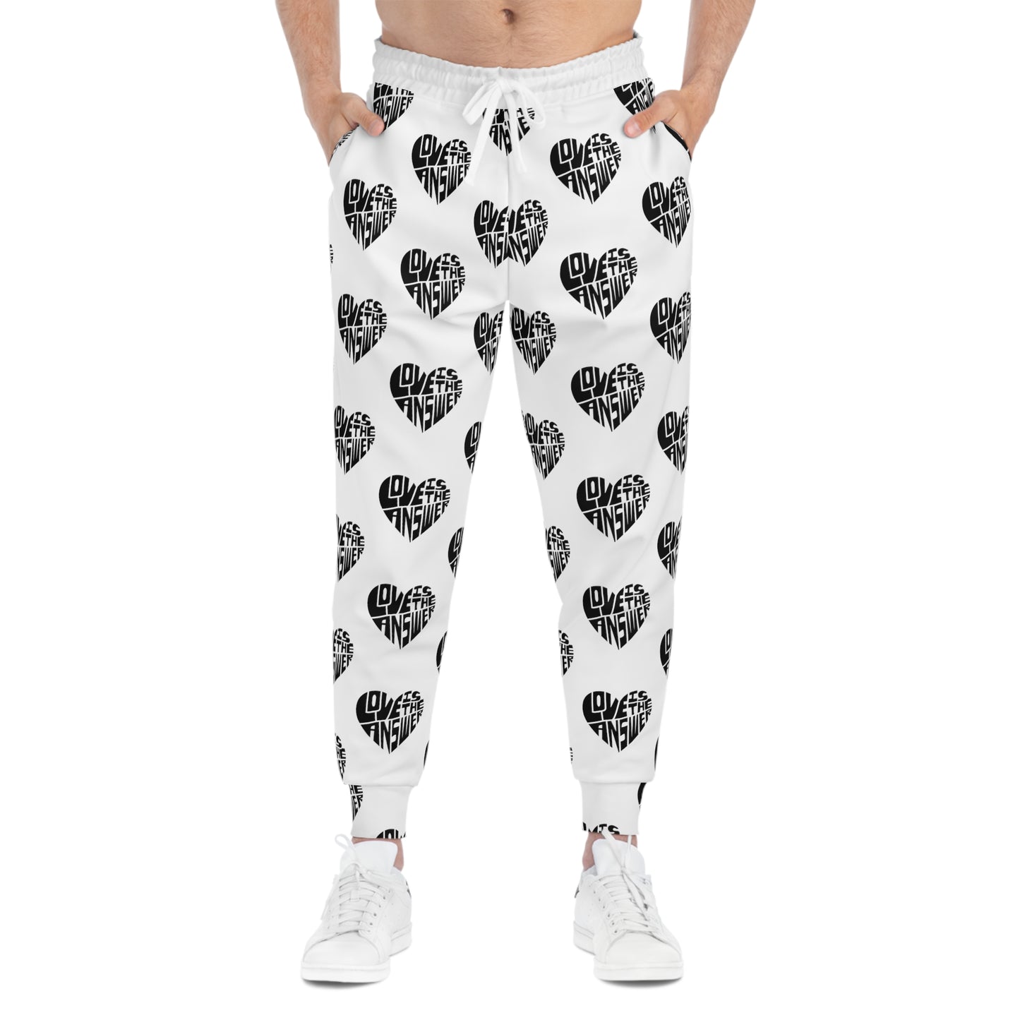 Love Apparel Athletic Joggers (AOP)