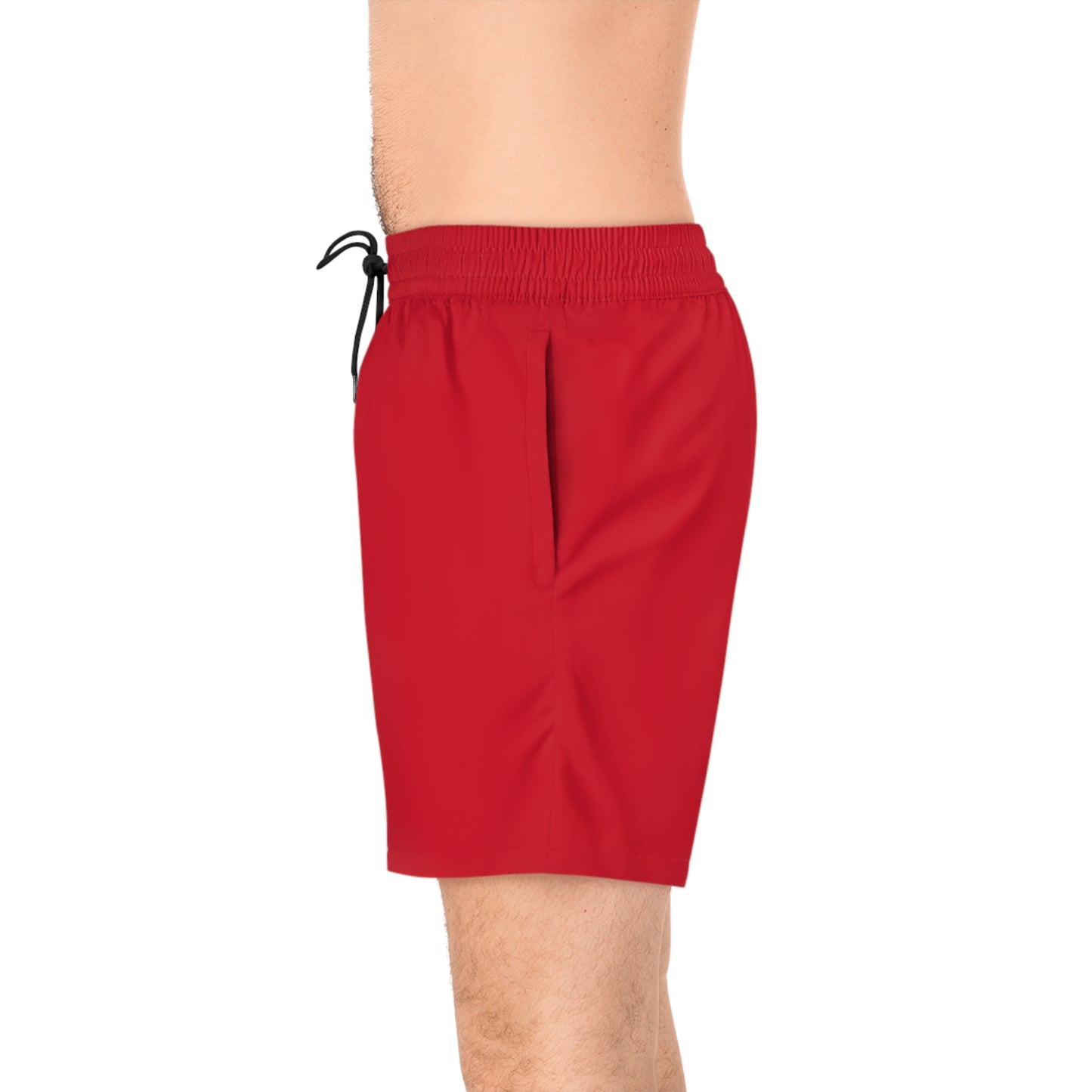 Men's Love is the Answer Mid-Length Swim Shorts (AOP)