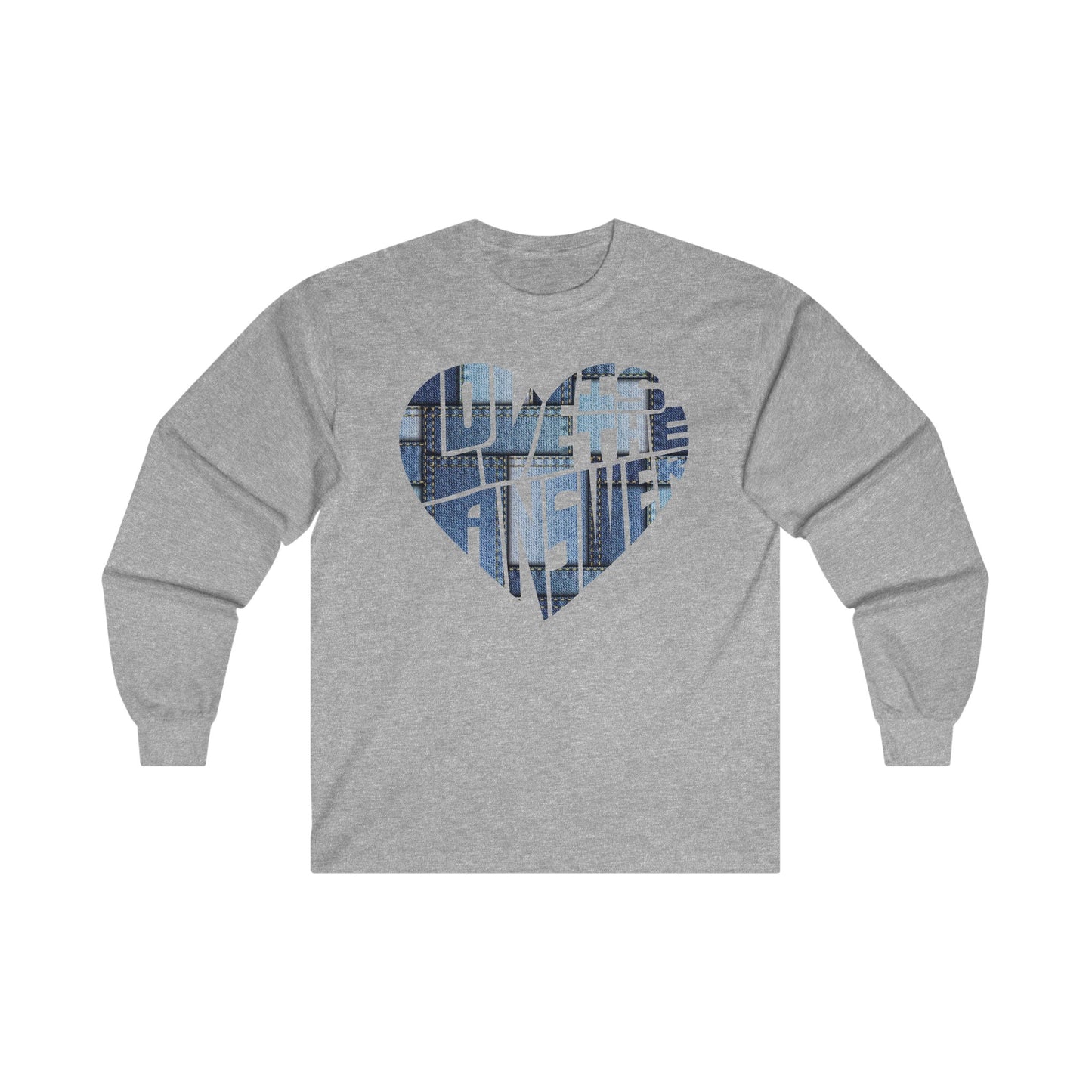 Love Denim Unisex Ultra Cotton Long Sleeve Tee