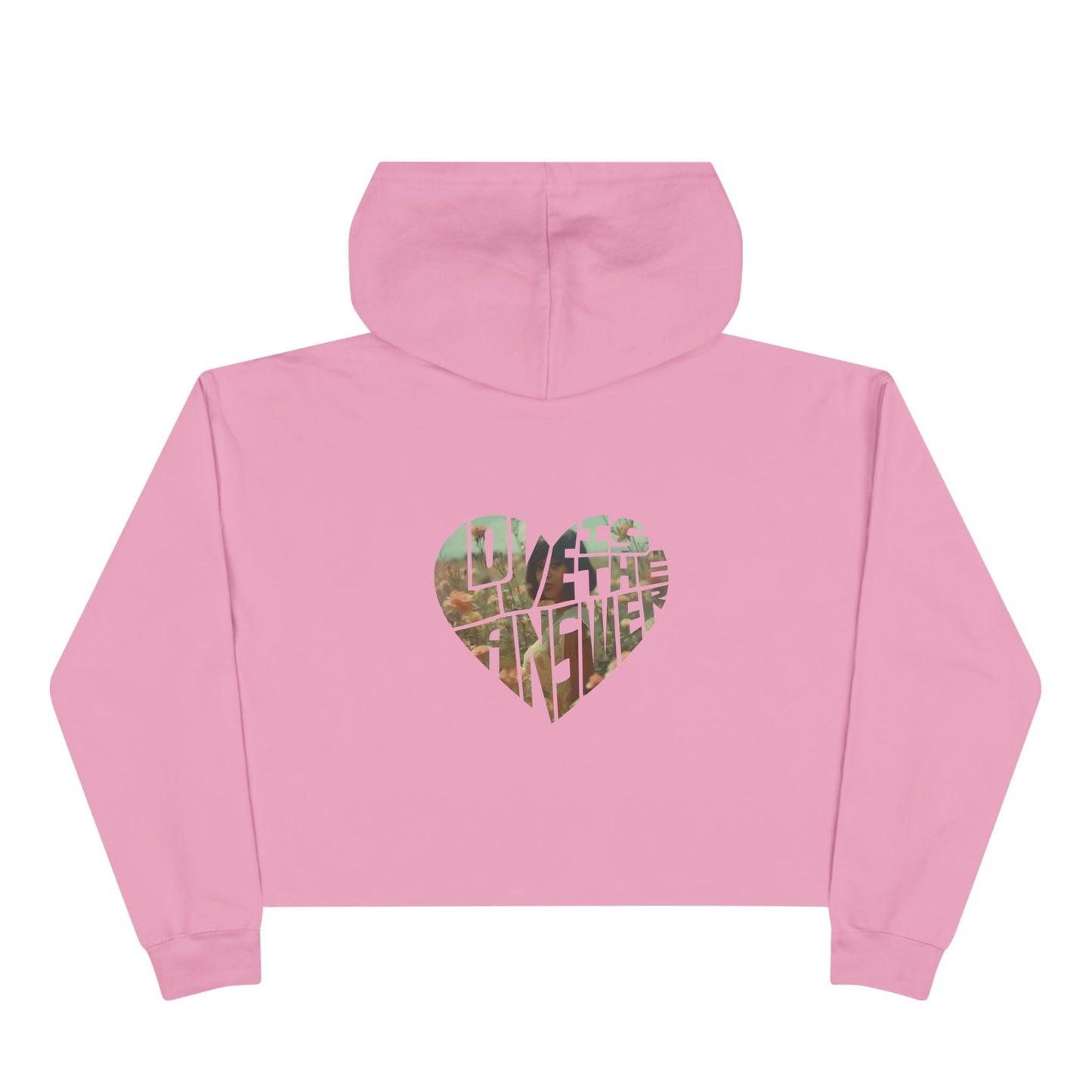 Left Eye Love Crop Hoodie