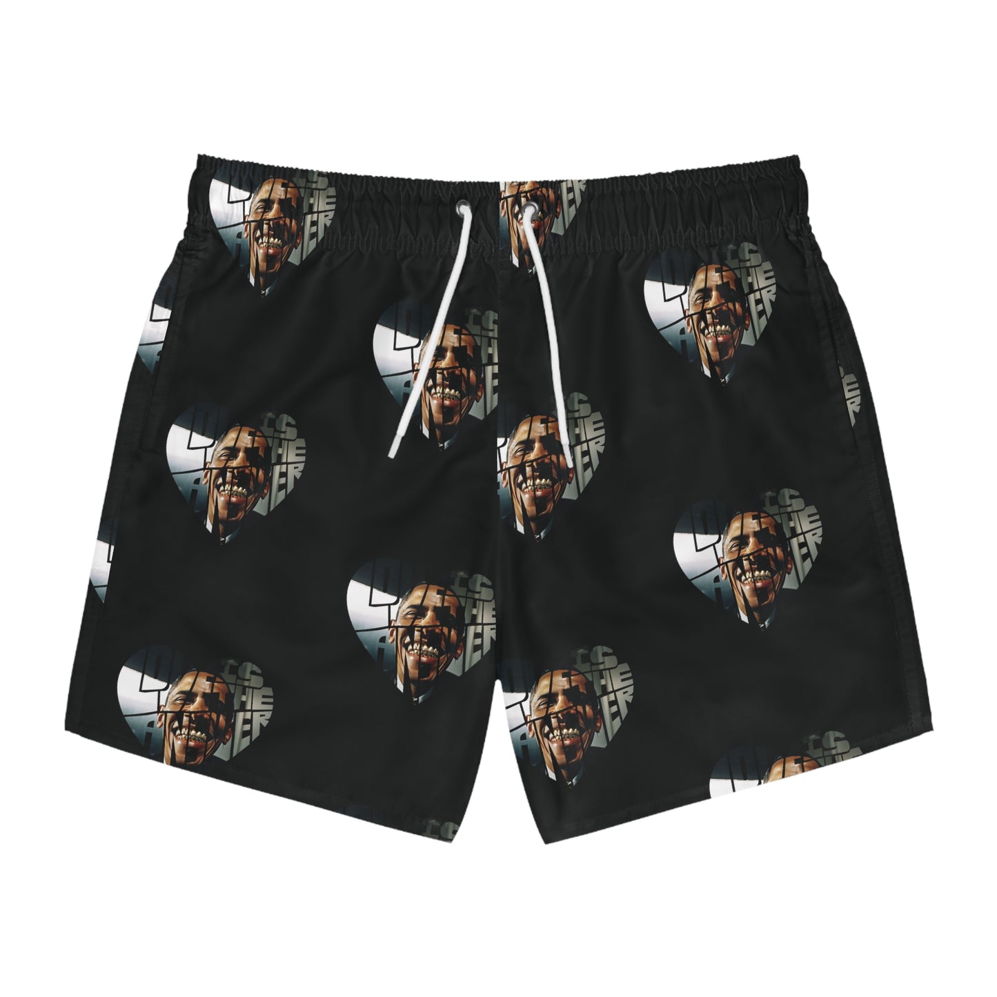 Obama Love Swim Trunks (AOP)