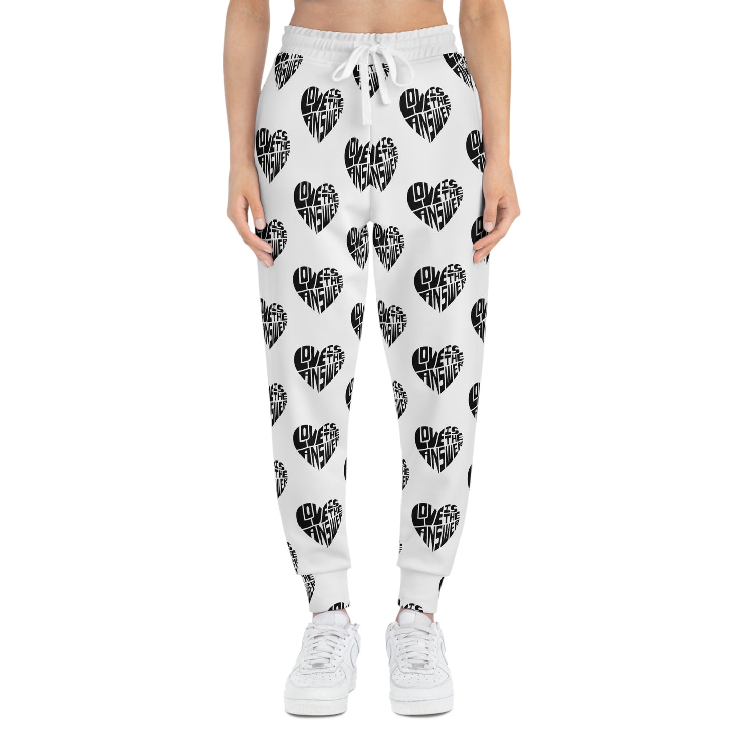 Love Apparel Athletic Joggers (AOP)
