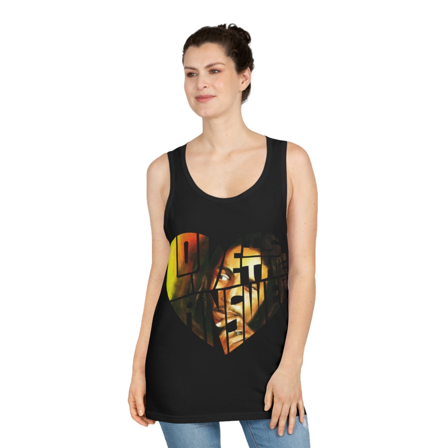 Bob Marely Love is the Answer Softstyle™ Tank Top