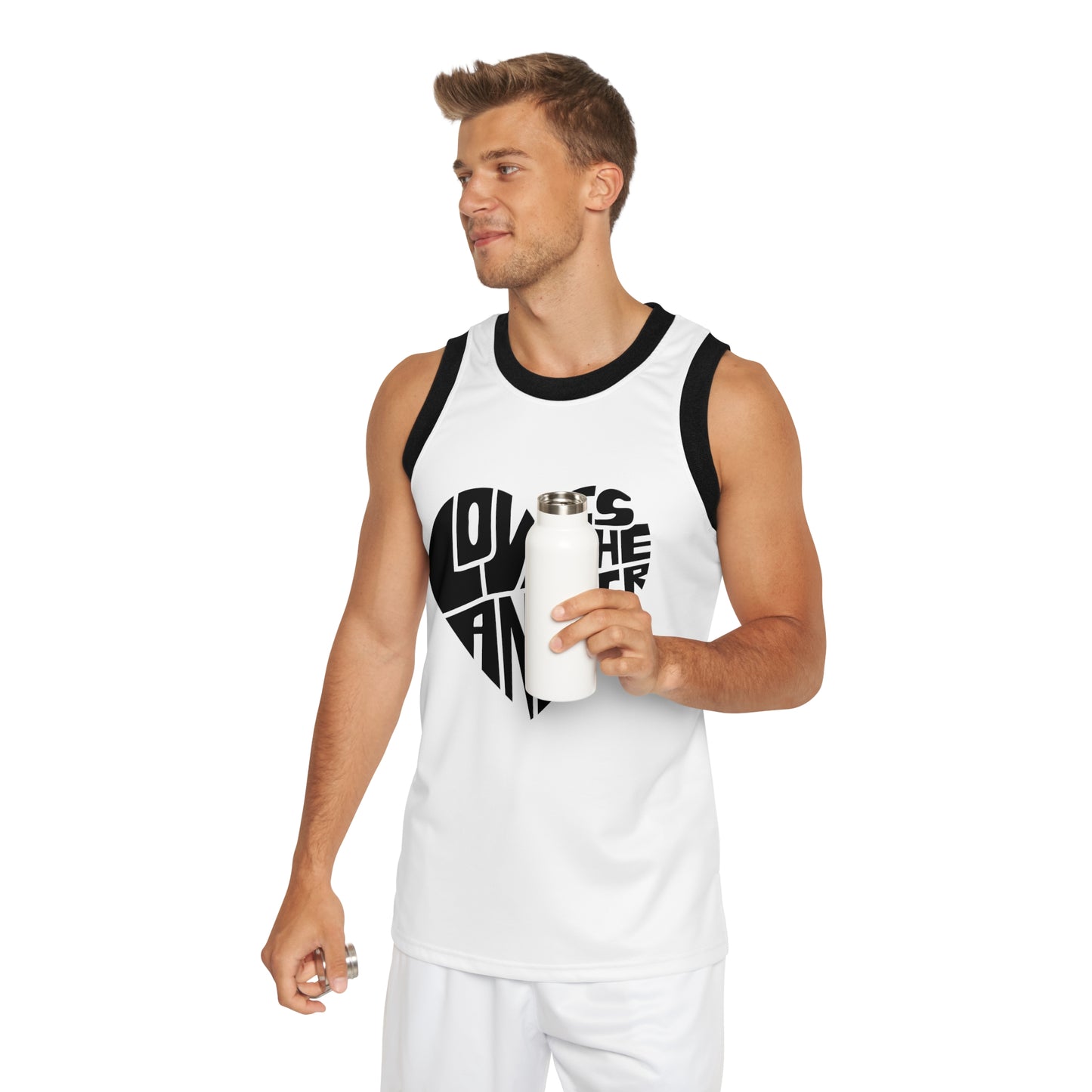 Love is the Answer Basketball Jersey (AOP)