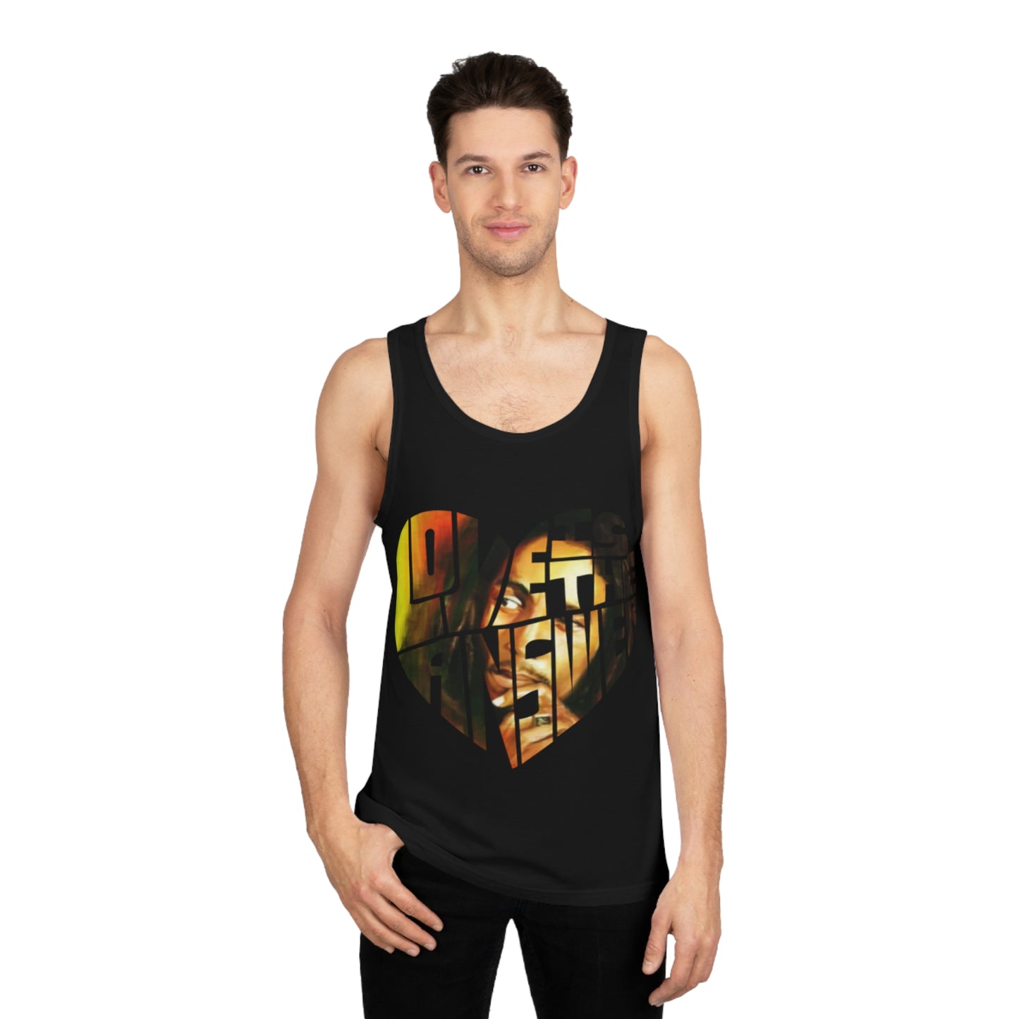 Bob Marely Love is the Answer Softstyle™ Tank Top