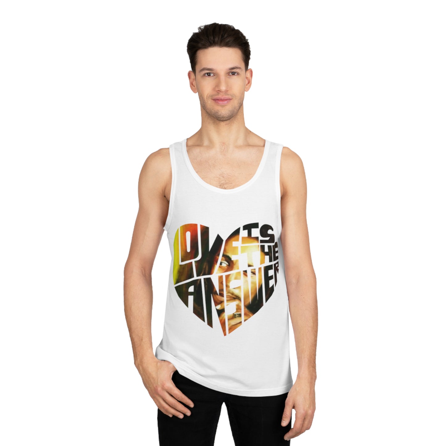 Bob Marely Love is the Answer Softstyle™ Tank Top