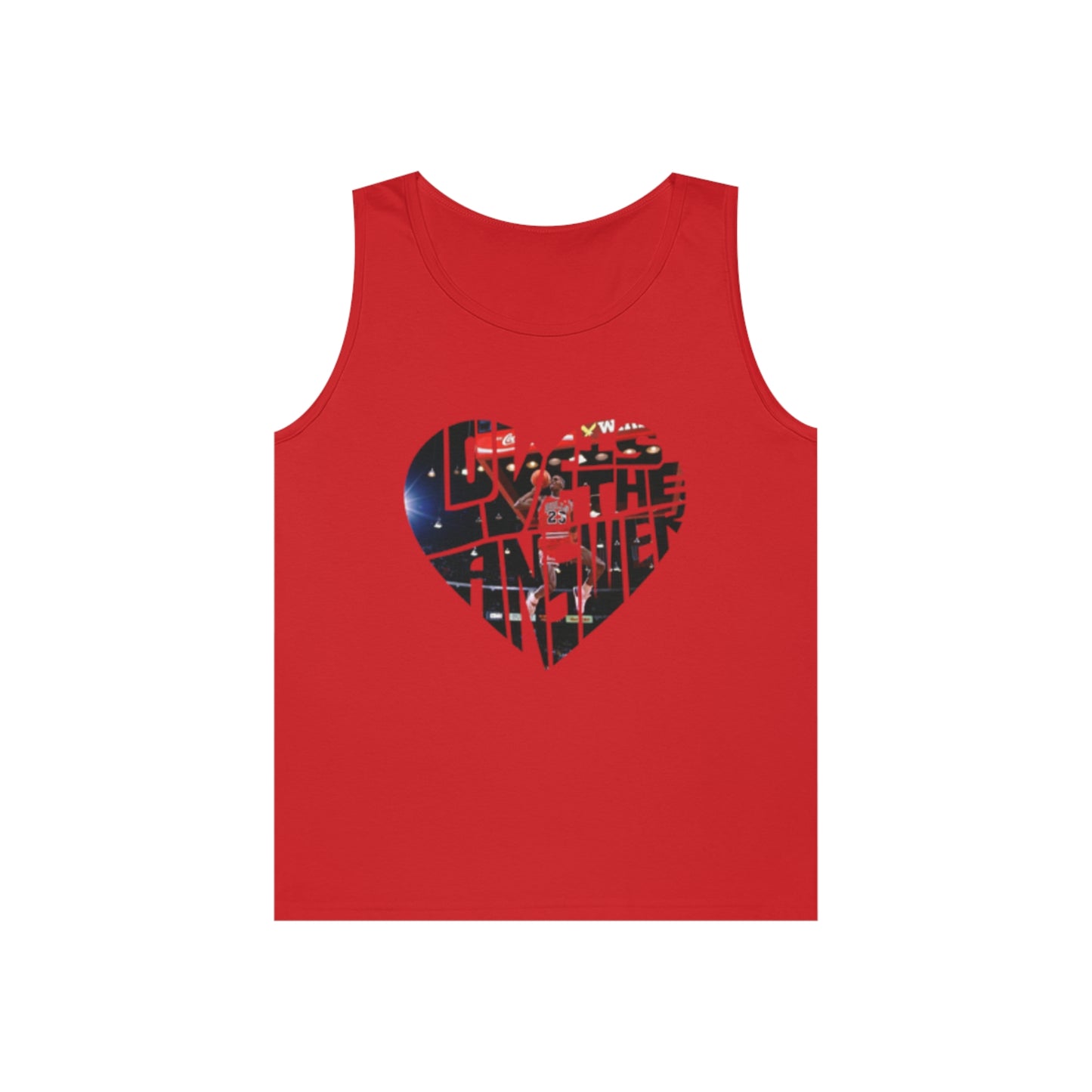 MJ Love is the Answer Heavy Cotton Tank Top