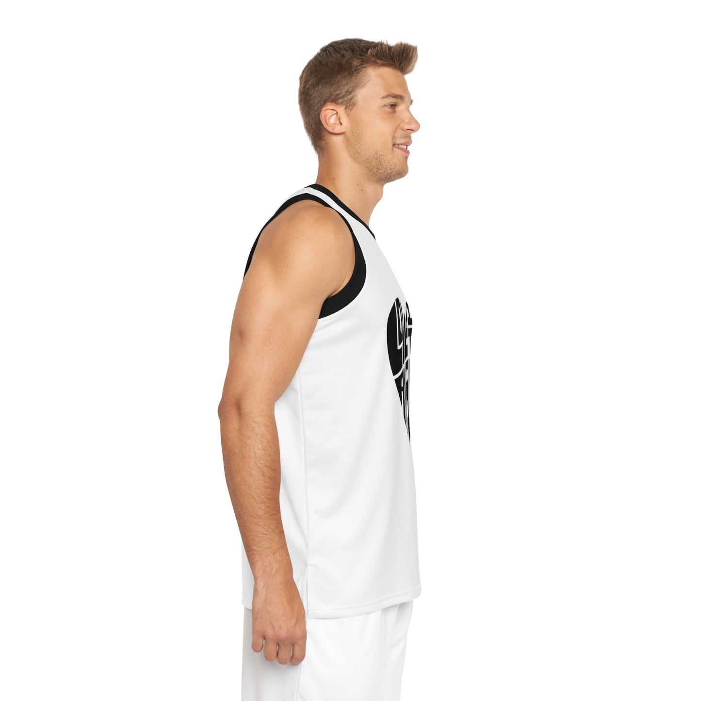 Love is the Answer Basketball Jersey (AOP)