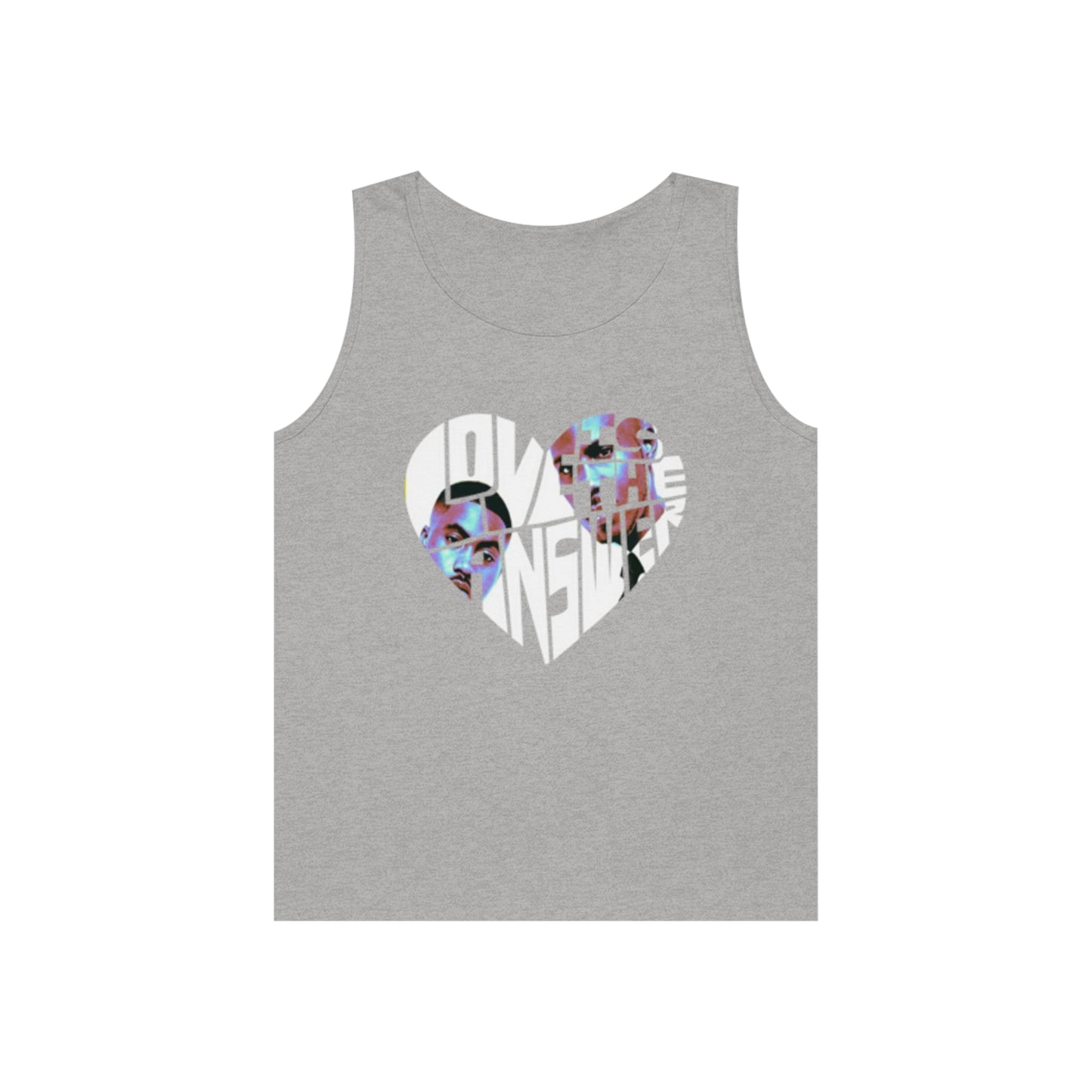 Love is the Answer Belly Cotton Tank Top
