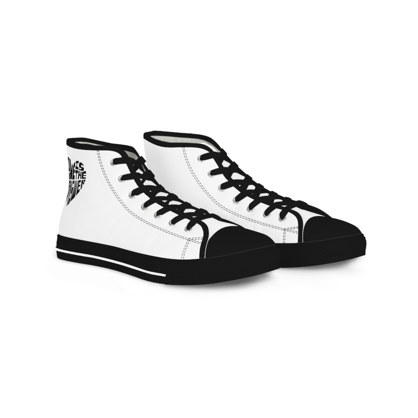 Love is the Answer Men's High Top Sneakers