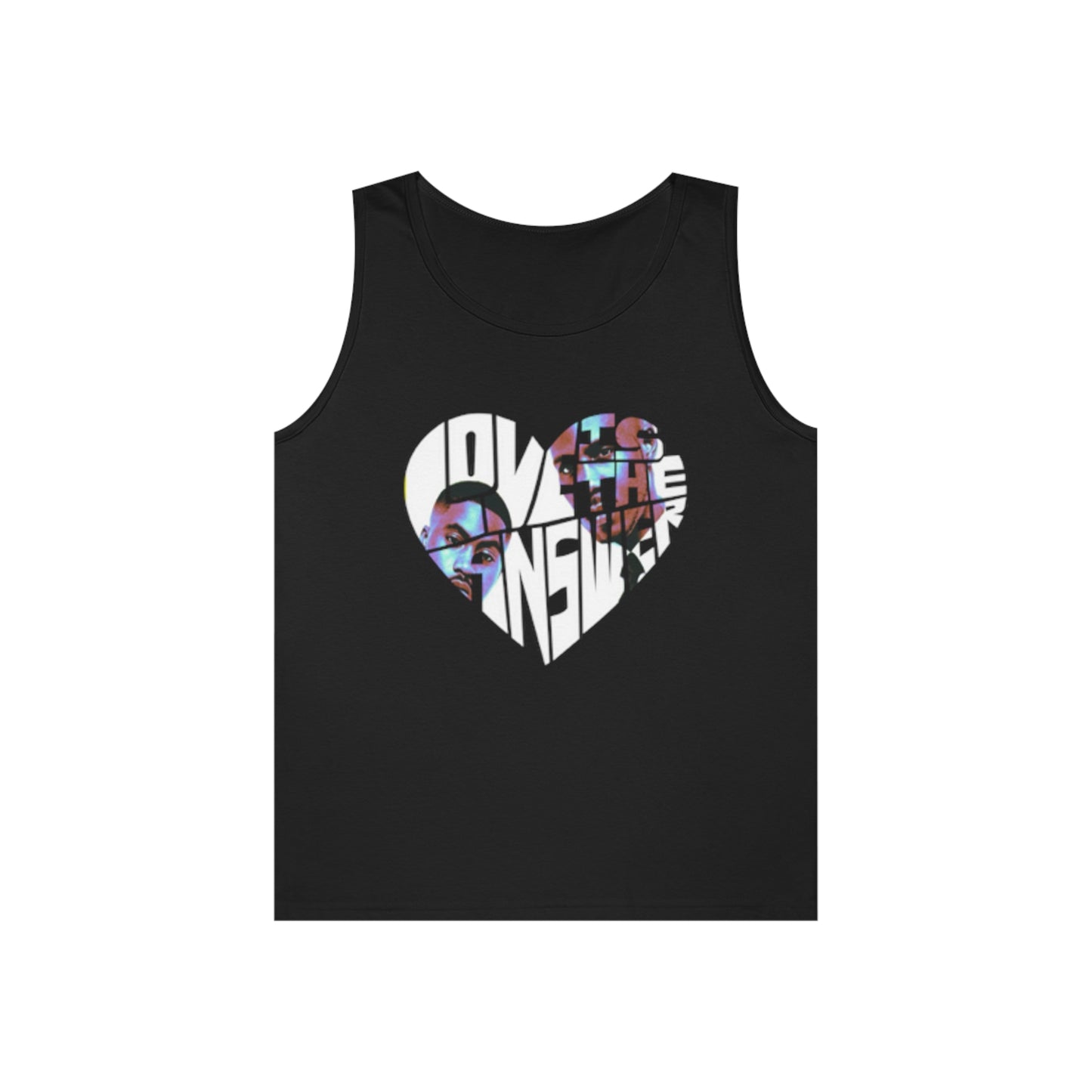 Love is the Answer Belly Cotton Tank Top