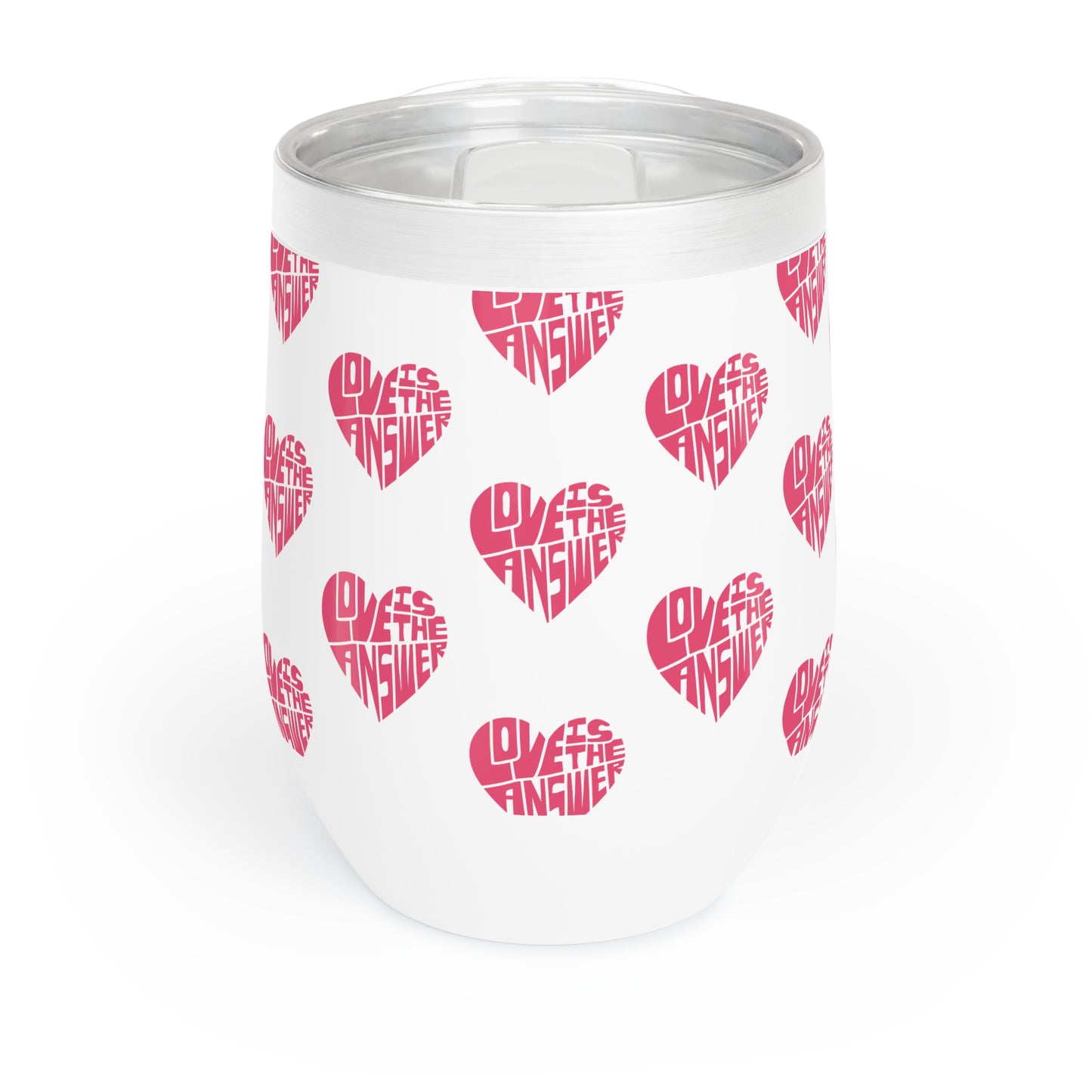 Love is the Answer Chill Wine Tumbler