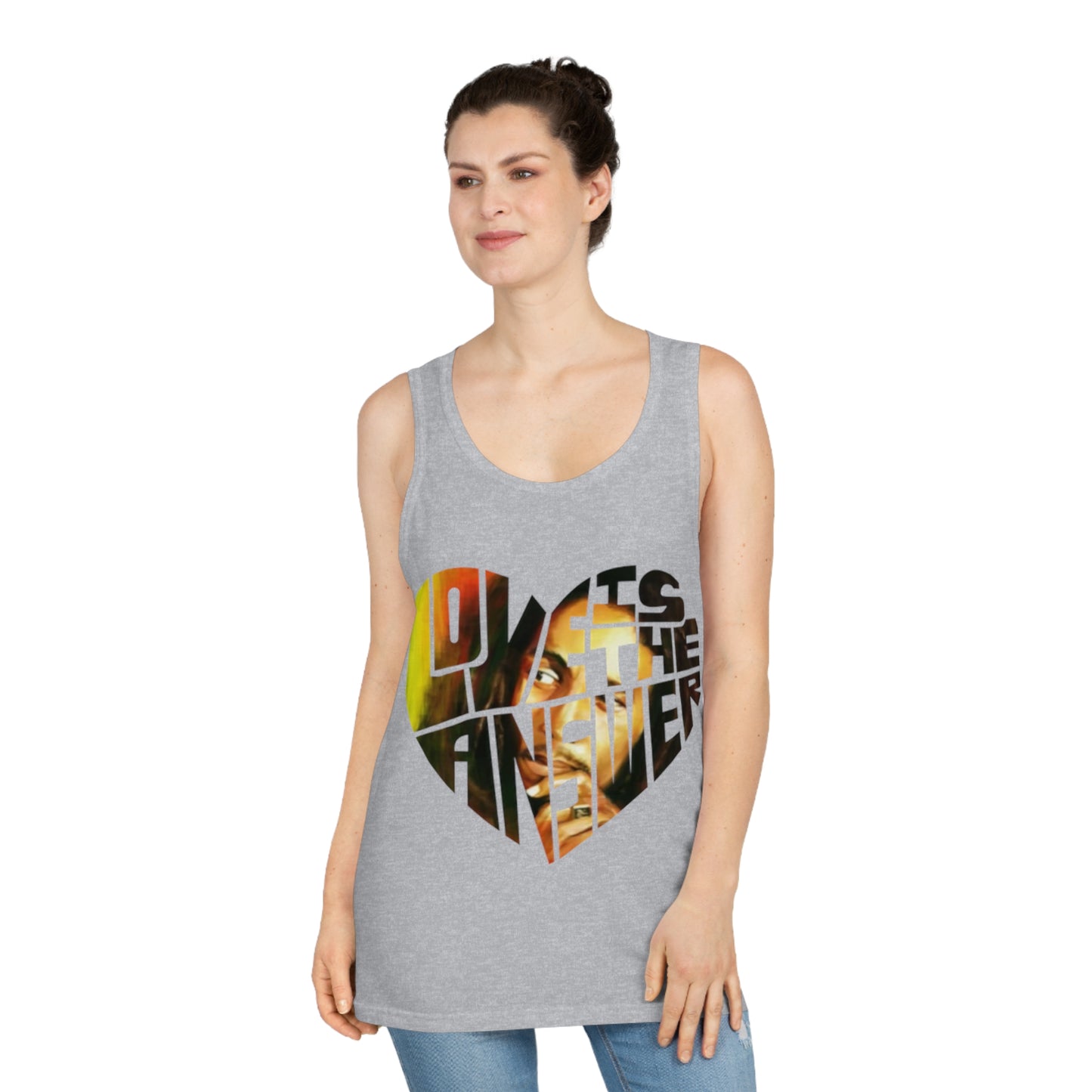 Bob Marely Love is the Answer Softstyle™ Tank Top