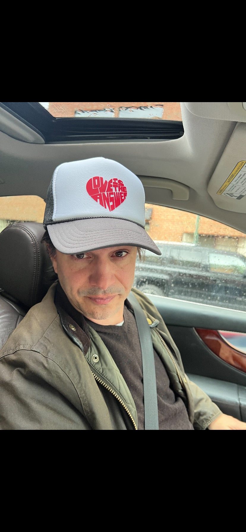 Love SnapBack trucker hat