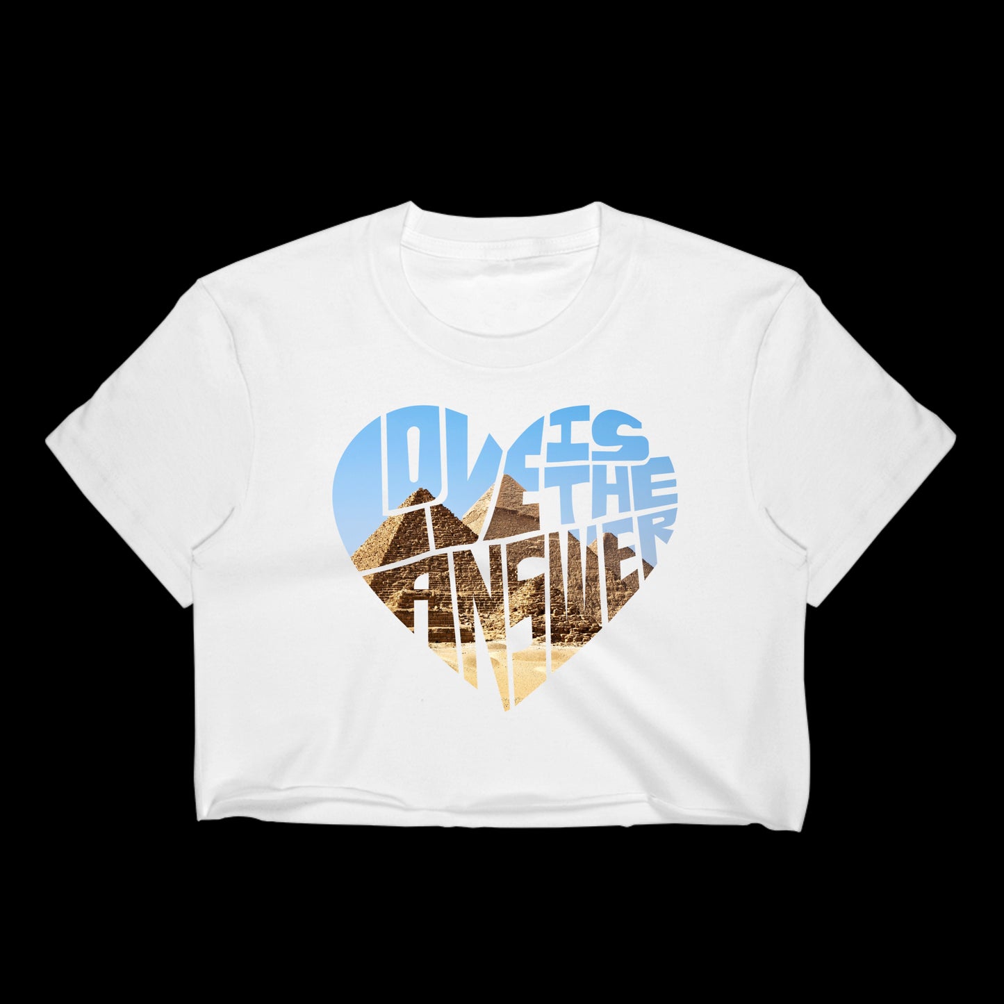 Crop top Egypt love tee