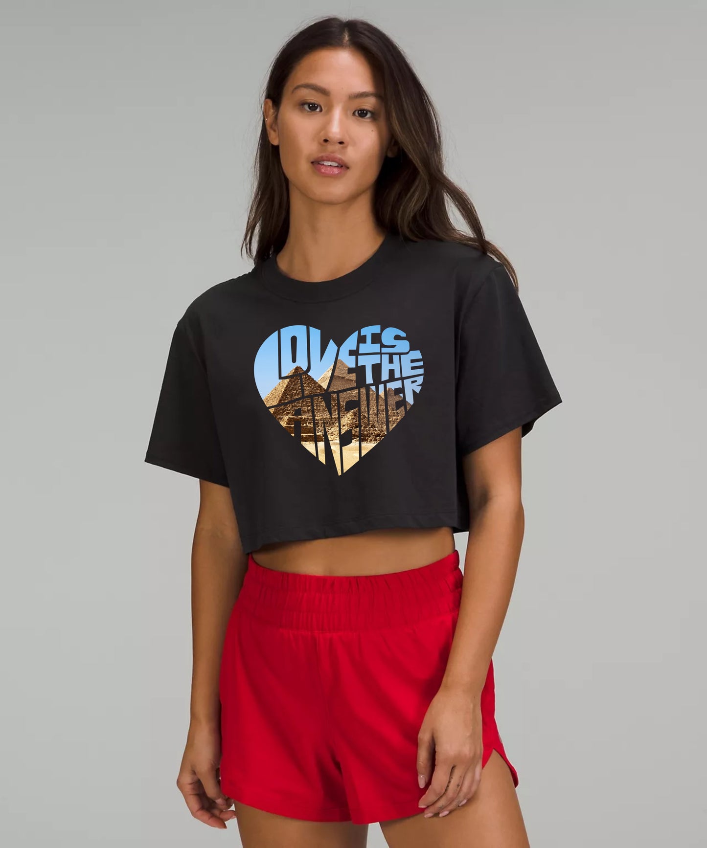 Crop top Egypt love tee