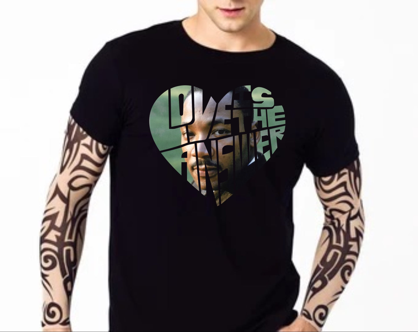 MLK love tee shirt