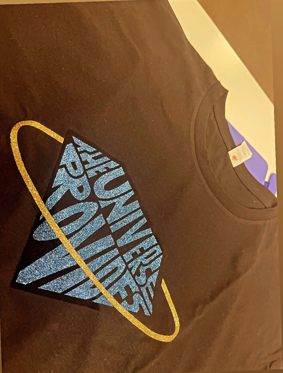 The universe provides tee shirt