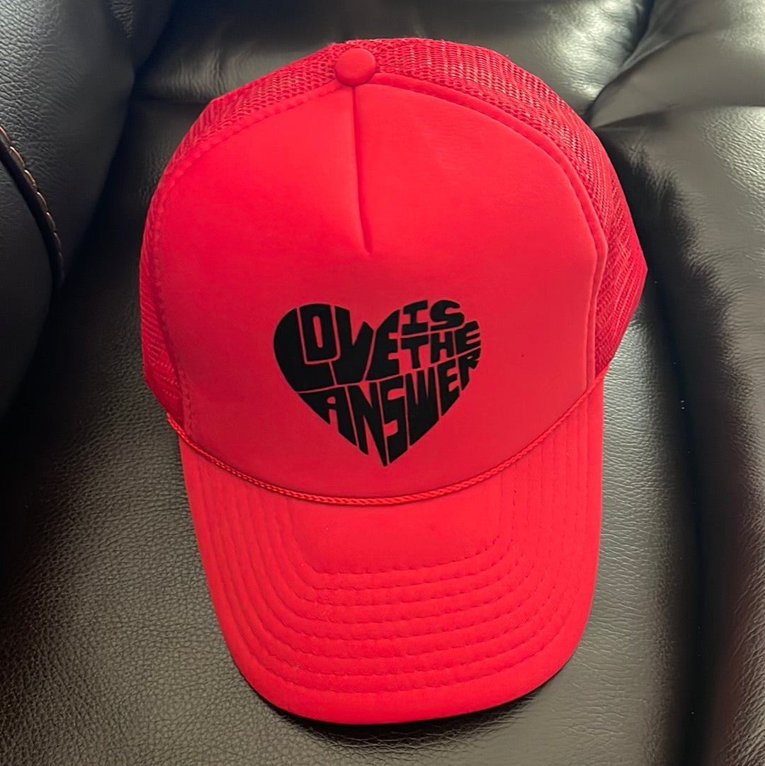 Love SnapBack trucker hat
